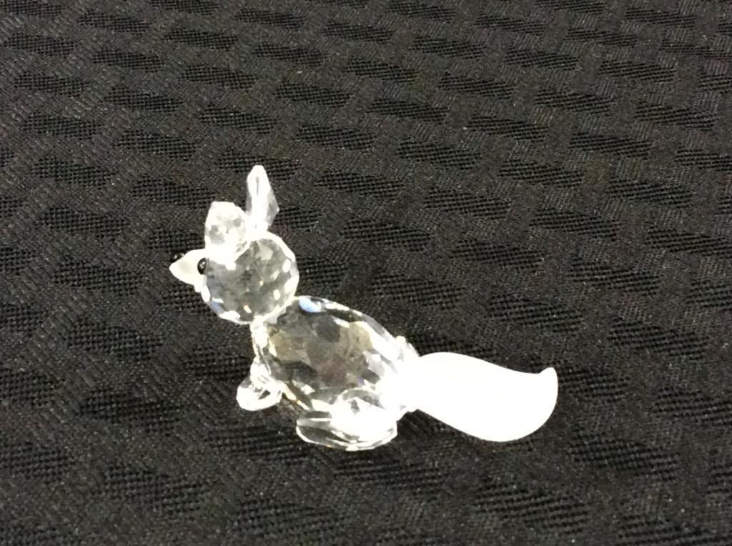 Lot of 2 Swarovski Silver Crystal Figurines