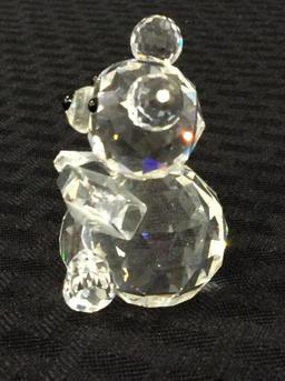 Swarovski Silver Crystal Sm. Bear Figurine