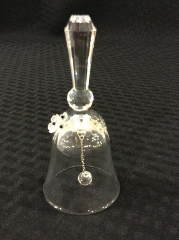 Swarovski Silver Crystal Medium Table Bell