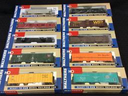 Lot of 10 Walthers HO Scale Train Cars-NIB