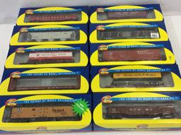 Lot of 10 Athearn HO Scale RR Cars-NIB Including