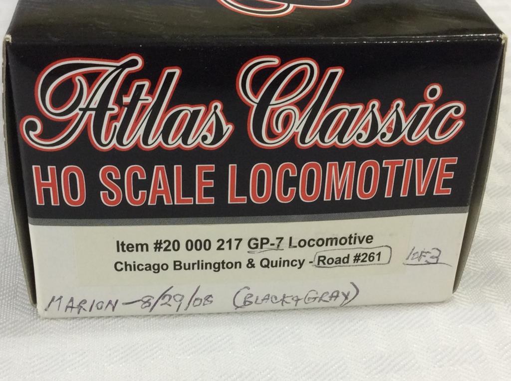 Atlas Classic HO Scale Locomotive-NIB