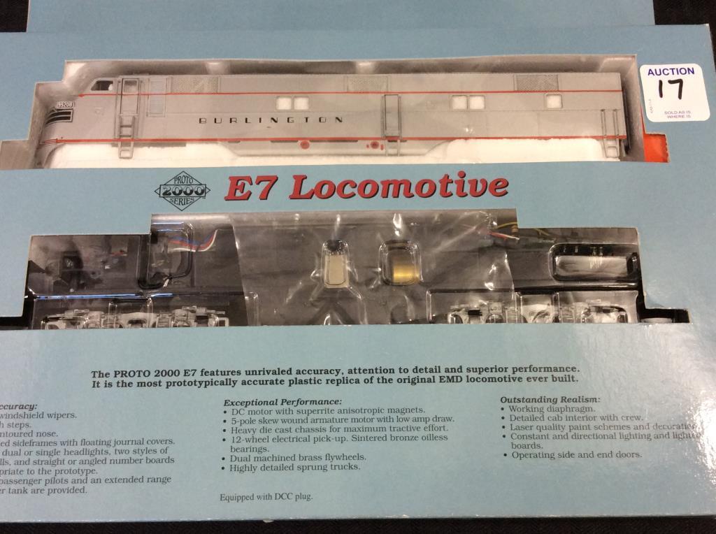 Proto 2000 Series HO Scale E7 Locomotive-NIB