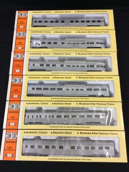 Lot of 9 Con Cor 1/87 HO Scale Train Cars-NIB