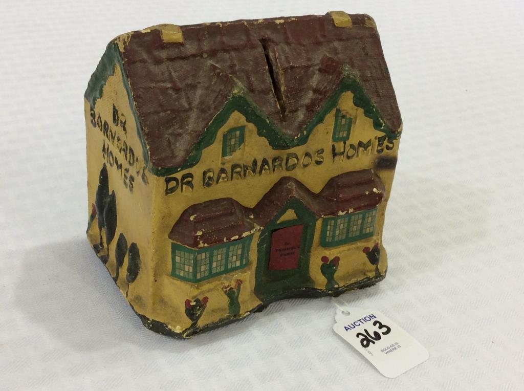 Paper Mache Dr. Barnardos Homes Bank (1)