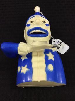 Plastic Sav-O The Clown Action Bank w/ Box