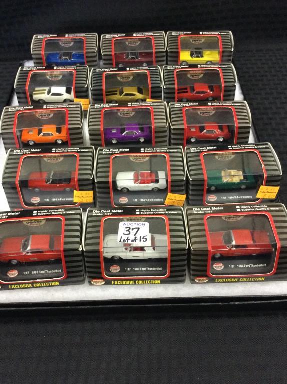 Lot of 15 Die Cast Metal 1:87 Scale Model Power