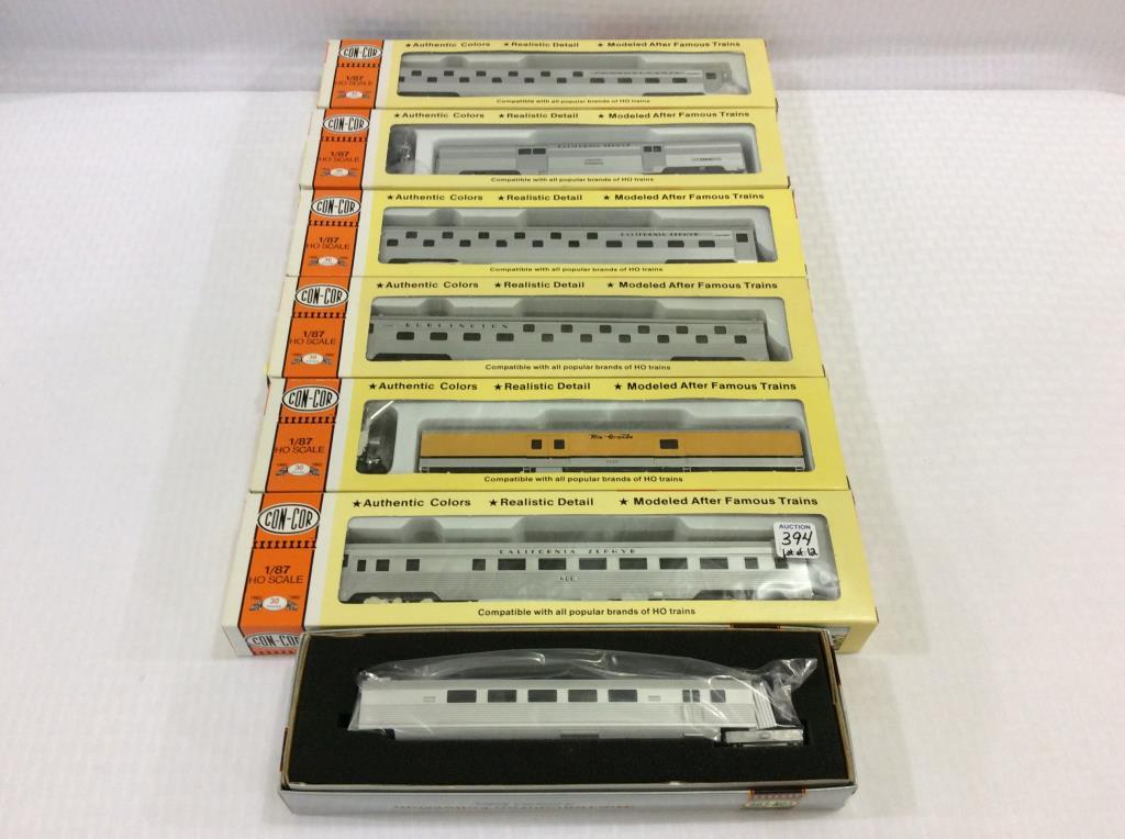 Lot of 12 Con-Cor HO Scale Freight Cars-NIB