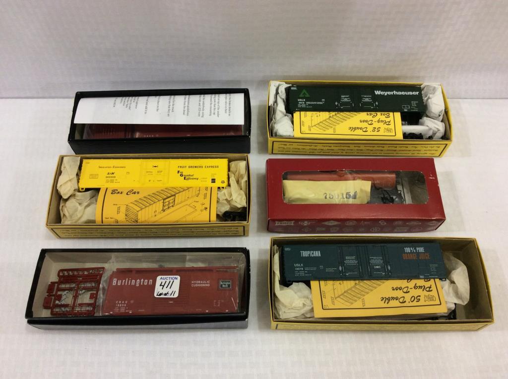 Lot of 11 Un-Assembled Model Scale Kits in Boxes