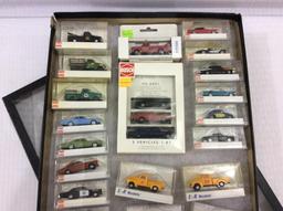 Lot of 23 Busch 1:87th HO Scale Vehicles-New in