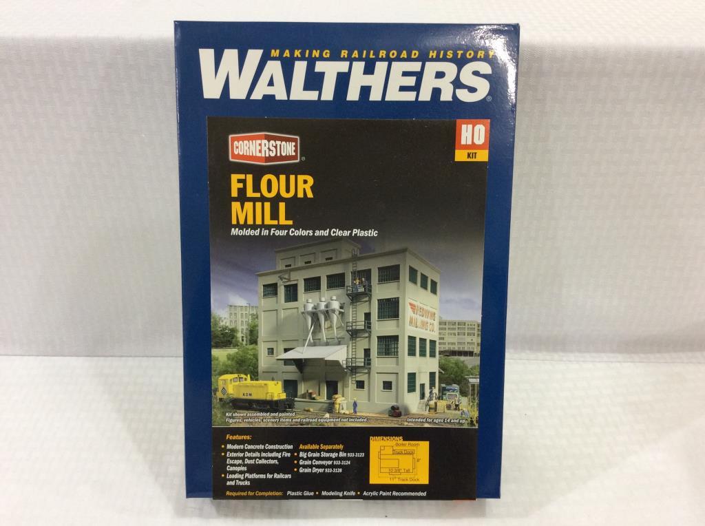 Lot of 3 Walthers Cornerstone HO Kits Including