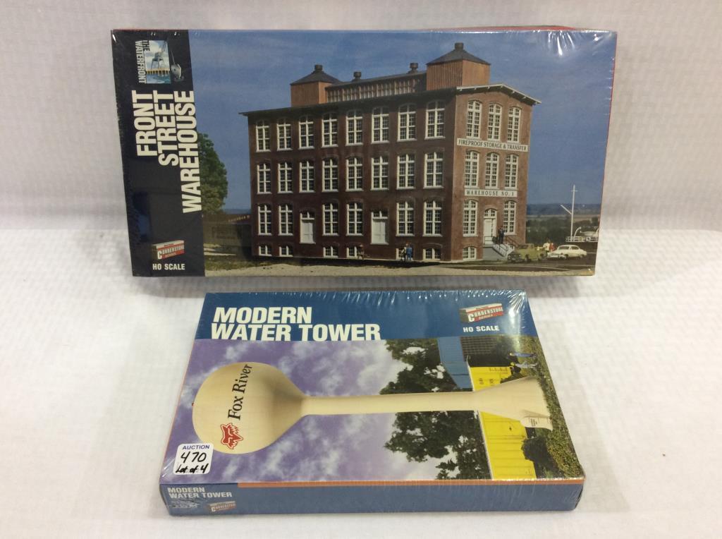 Lot of 4 Un-Opened Walthers Cornerstone Ho Scale