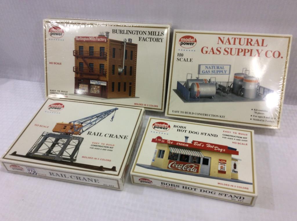 Lot of 8 Mostly Un-Opened Model Power HO Scale