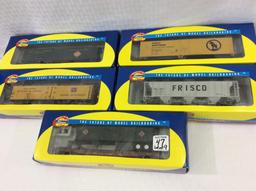 Lot of 9 Athearn HO Scale Various Train Cars