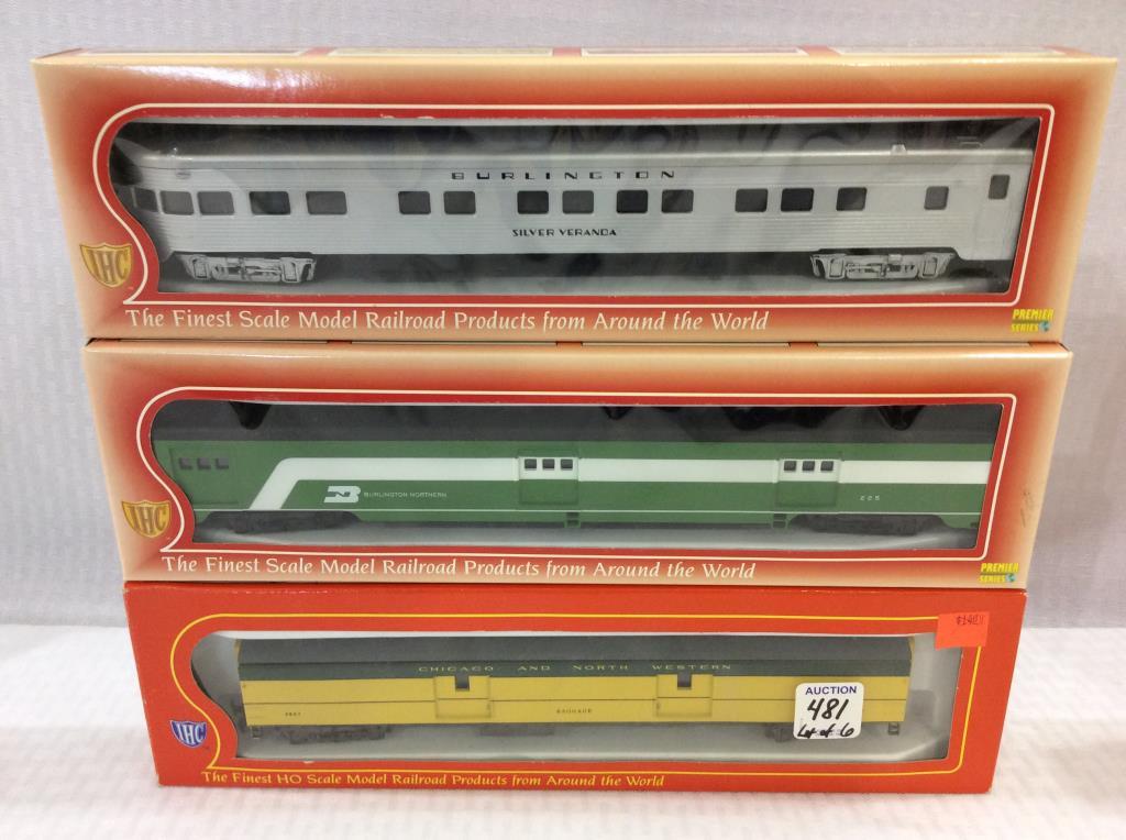 Lot of 6 IHC Model HO Scale RR Cars in Boxes