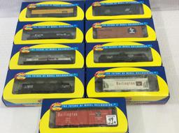 Lot of 9 Athearn HO Scale Train Cars-NIB Including