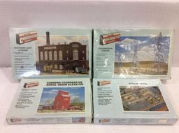 Lot of 8 Walthers Cornerstone HO Scale Structure