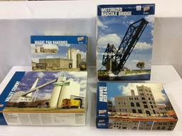 Lot of 4 Walthers Cornerstone HO Scale Structure