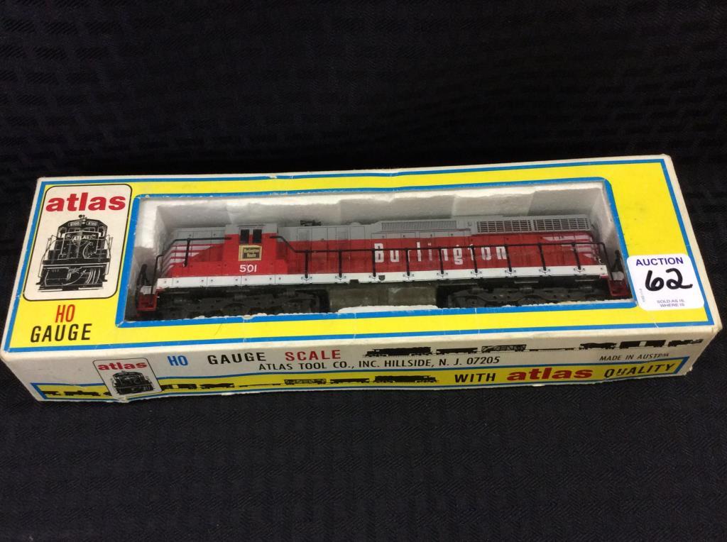 Atlas HO Gauge SD24 Diesel NO. 7003 Burlington