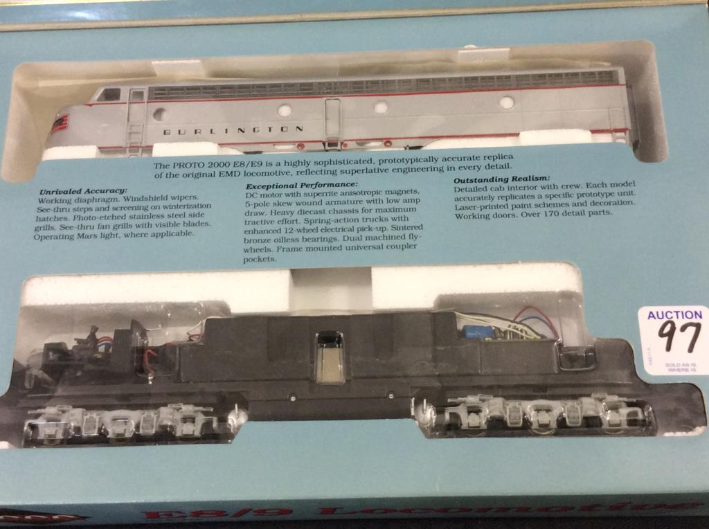 Proto 2000 Series E8/9 Ho Scale Locomotive