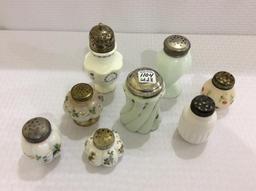 Lot of 8 Various Vintage Shakers