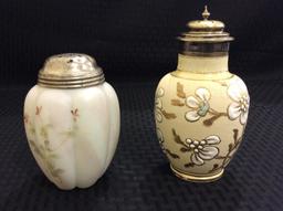 Lot of 2 Sugar Shakers Including Floral
