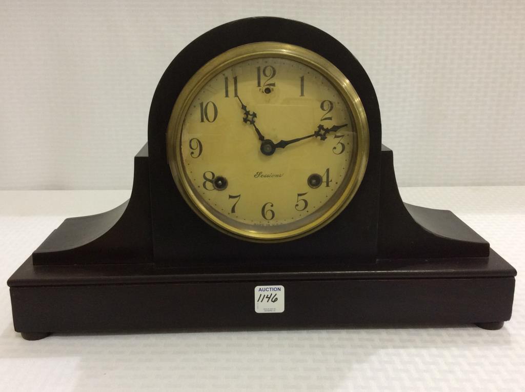 Sessions Keywind Mantle Clock