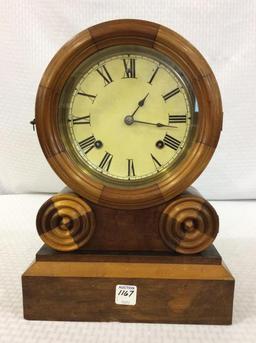 Ingraham Keywind Clock w/ Key