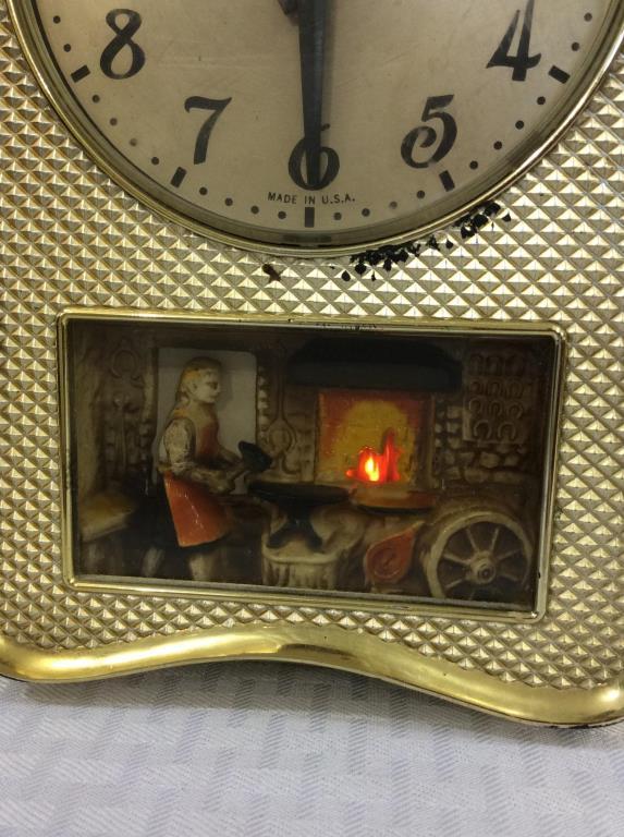 Electric Master Crafters Blacksmith Clock Model