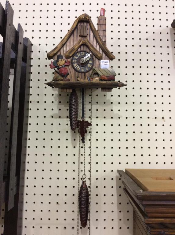 Wall Hanging Mickey Mouse Design Cuckoo Clock