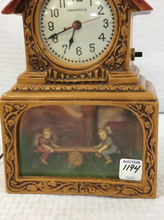 Electric Granville Teeter Tatter Clock