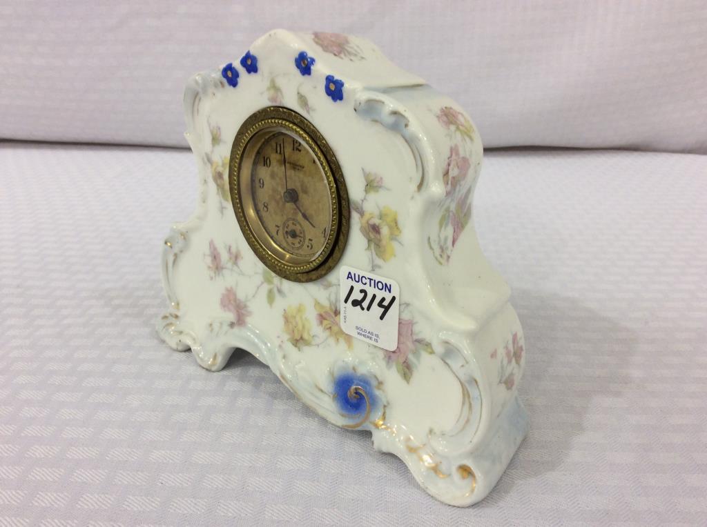 New Haven Sm. Porcelain Clock