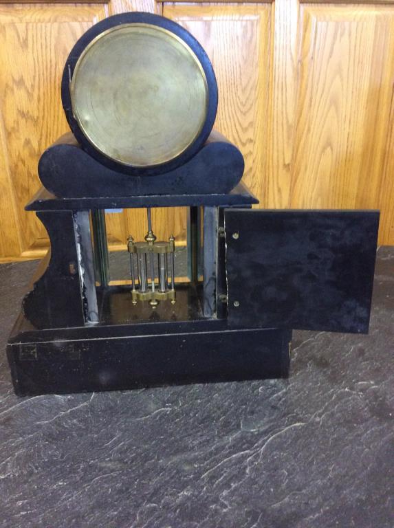 Very Heavy Iron & Marble Keywind Clock