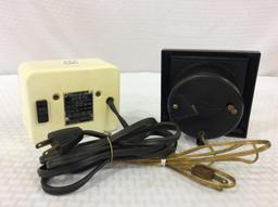 Lot of 2 Sm. Electric Clocks Including