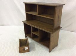 Child's Wood Kitchen Cabinet