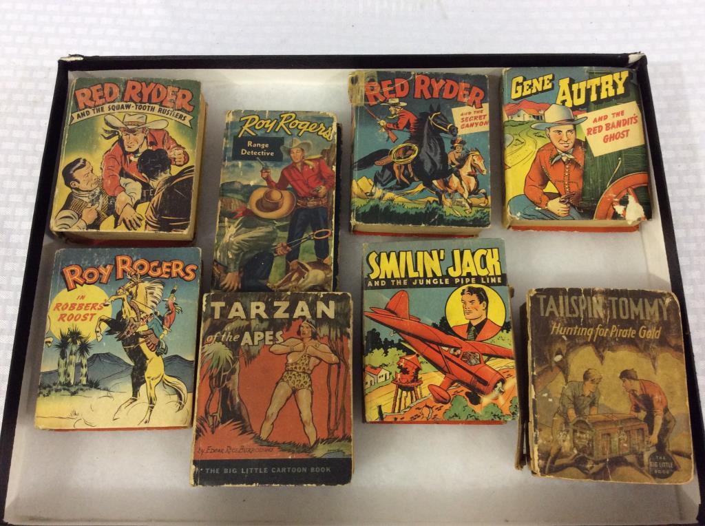 Lot of 8 Big Little Books Including