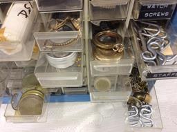 Lot of 2 Parts Bins Filled w/ Watch