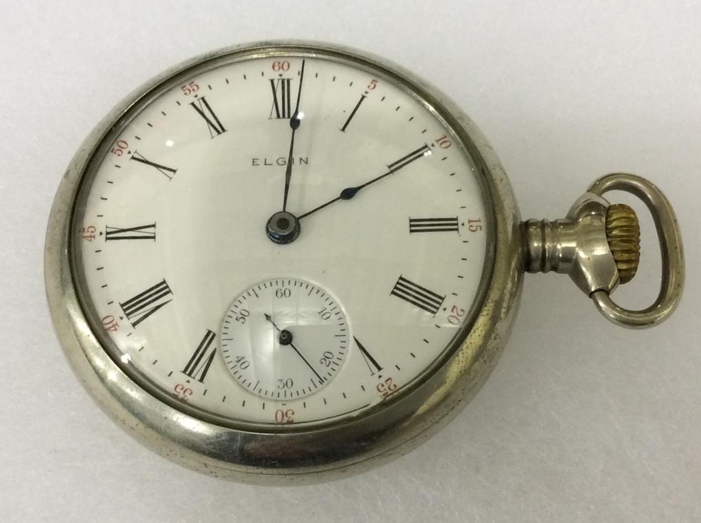 Lot of 4 Open Face Pocket Watches Including