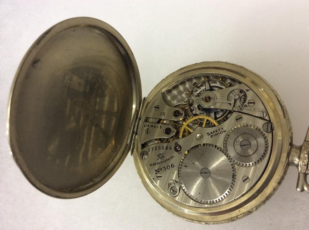 Lot of 3 Various Open Face Pocket Watches