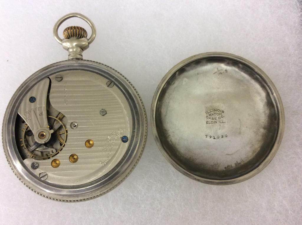 Lot of 3 Including 2 Open Face Pocket Watches-