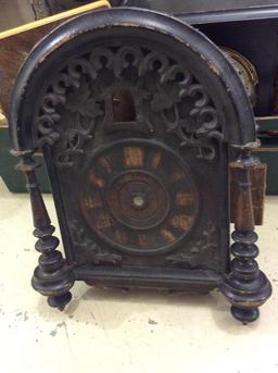 Lot of 4 Various Clocks-Parts Only