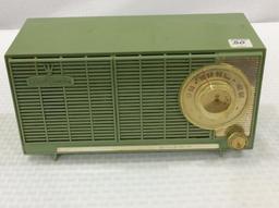 Vintage Sage Green General Electric Dual Speaker