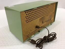 Vintage Sage Green General Electric Dual Speaker