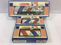 Lot of 16 Lionel Spirit of 76' Commemorative