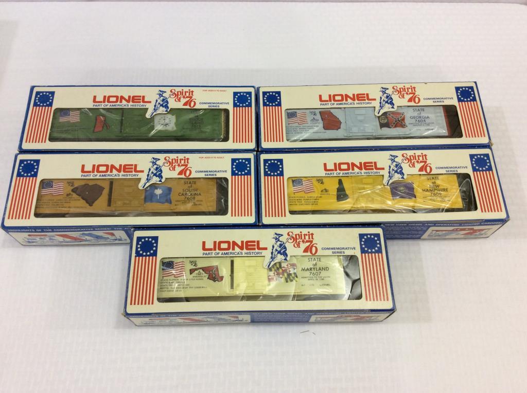 Lot of 16 Lionel Spirit of 76' Commemorative