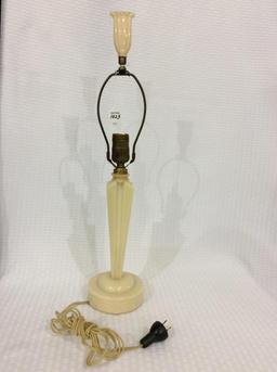 Aladdin Alacite Lamp Base w/ Finial