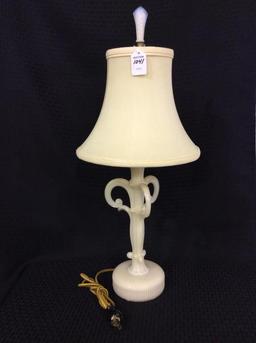 Aladdin Alacite Lamp w/ Finial & Shade