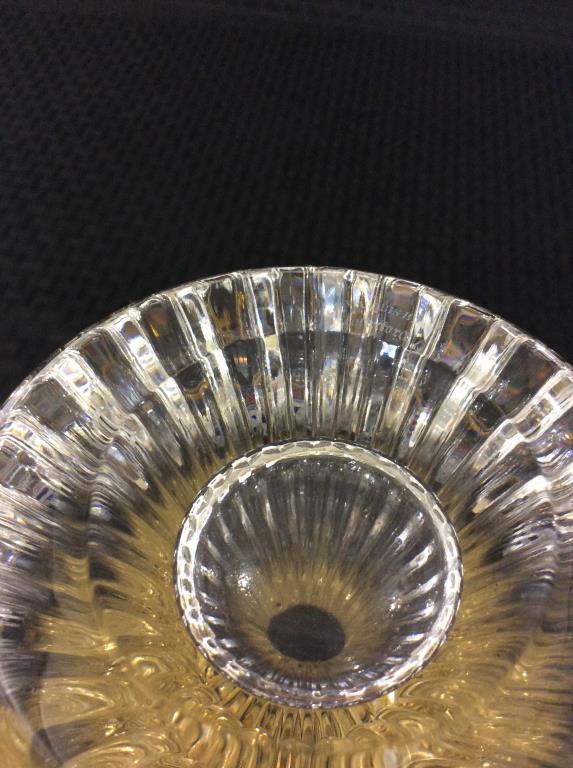 Waterford Crystal Gold Trim Vase