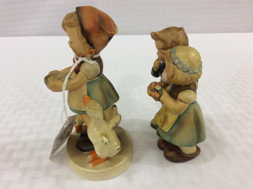 Lot of 2 Sm. Goebel Germany Hummel Figurines