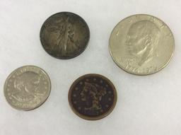 Lot of Coins Including